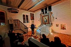 Hospitalverwalter Volker Weber informierte über die Historie der Kirche und des Hospitals.