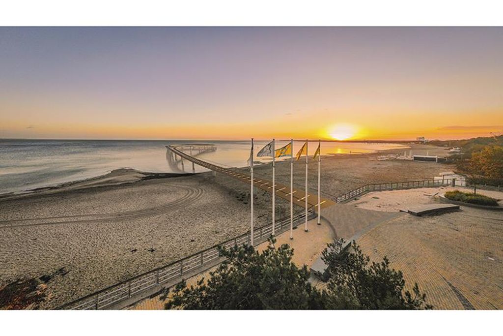 Timmendorfer Strand feiert die Eröffnung der neuen Maritim-Seebrücke ...
