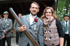 Neuer Gruber König Ralf Nölting mit Lebensgefährtin Mareike Landschoof.