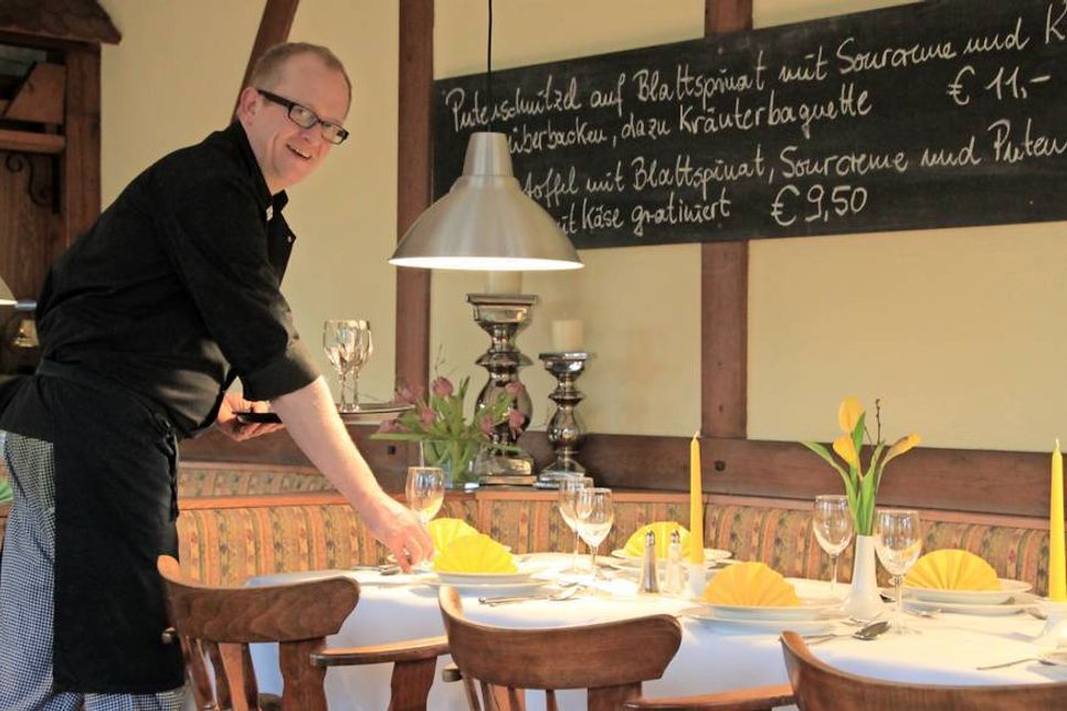 Traditionell deutsch oder mediterran italienisch? Für Inhaber Marco Bauereiß zählt der Geschmack seiner Gäste.