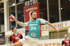 Bester Werfer für die HSG Ostsee mit 7 Toren - Fabian Kaiser Nr. 24.
