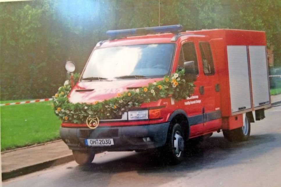 Zum Geburtstag festlich geschmückt. (Archivbild der Feuerwehr Sierhagen)