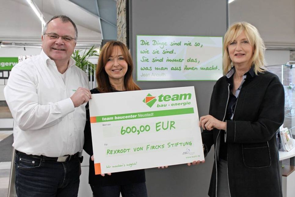 Holger Werner, Annette Rexrodt von Fircks und Ulrike Reimers-Wölwer (re.).