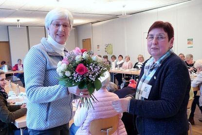 Anke Trede wurde verabschiedet.