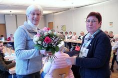 Anke Trede wurde verabschiedet.