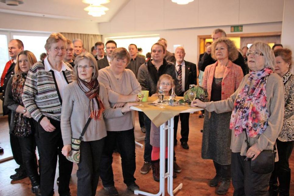 Das Neujahrstreffen war gut besucht.