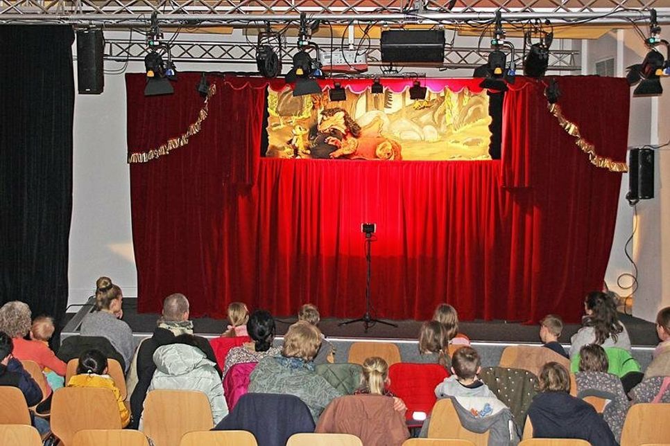 Toll war das Puppentheater „Simsalabim“ im Schulzentrum in Lütjenburg