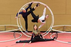 Andra Franz, Svenja Hartmann und Torva Franz (v. lks.).