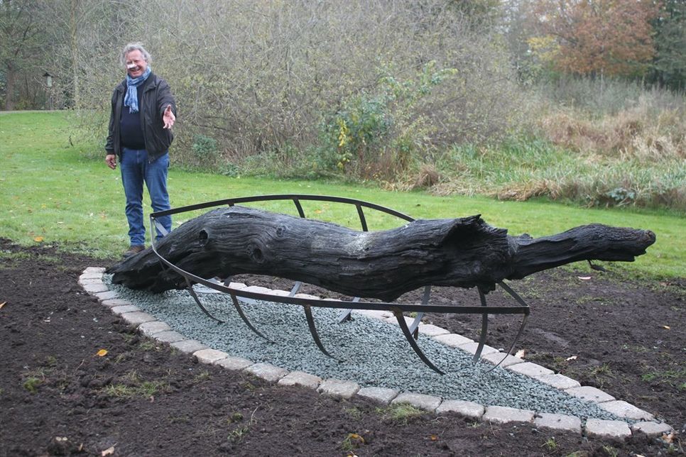 Dahmes Bürgermeister Dieter Knoll freut sich über eine weitere Aufwertung des Kurparks.