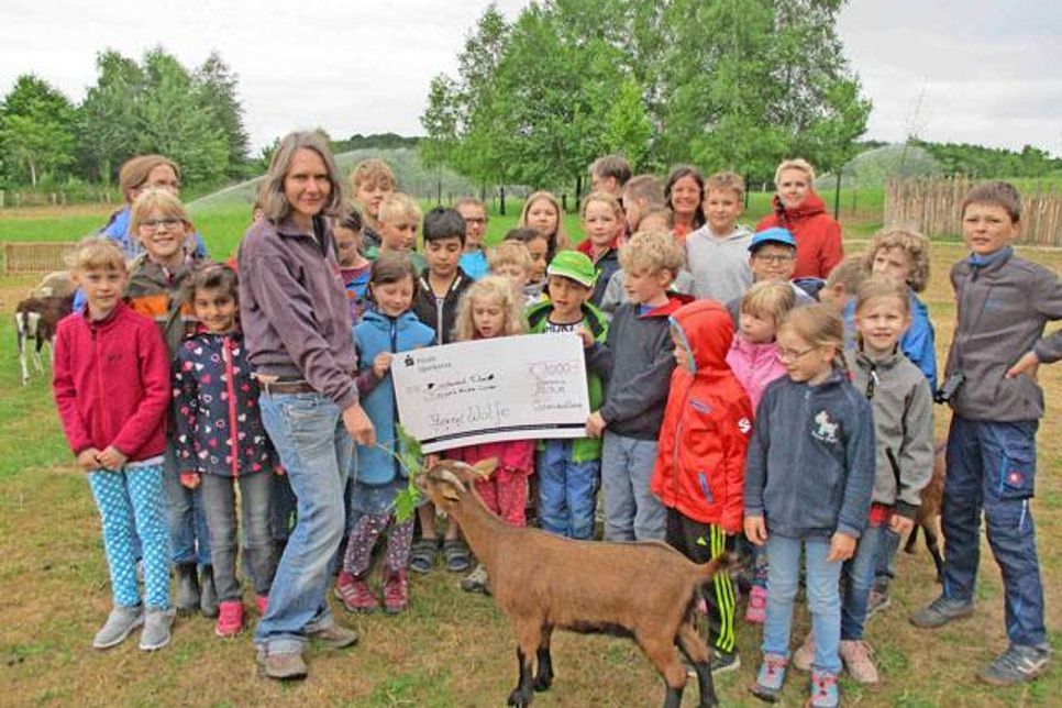 Ostseeschule Dannau spendet an die Arche Warder