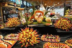 Das Obstbuffet begeisterte nicht nur geschmacklich, sondern auch optisch.