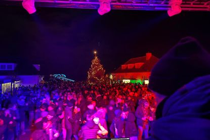 Jahreswechsel in Kellenhusen - bei der Open-Air-Party mit Feuerwerk kann man ins Neue Jahr feiern.