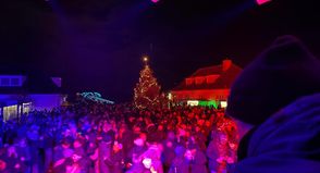 Jahreswechsel in Kellenhusen - bei der Open-Air-Party mit Feuerwerk kann man ins Neue Jahr feiern.