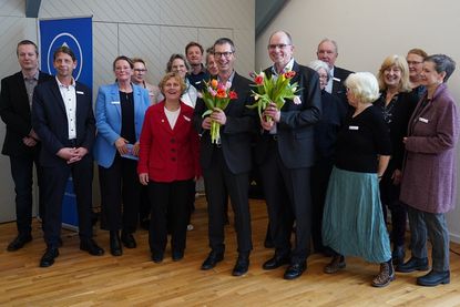 Die Bereichsleitung und der Vorstand bedankten sich für die vertrauensvolle Zusammenarbeit.