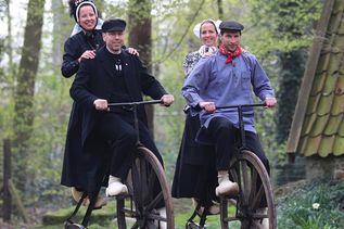 Die Niederländische Gruppe begeistert mit ihren Radvorführungen.