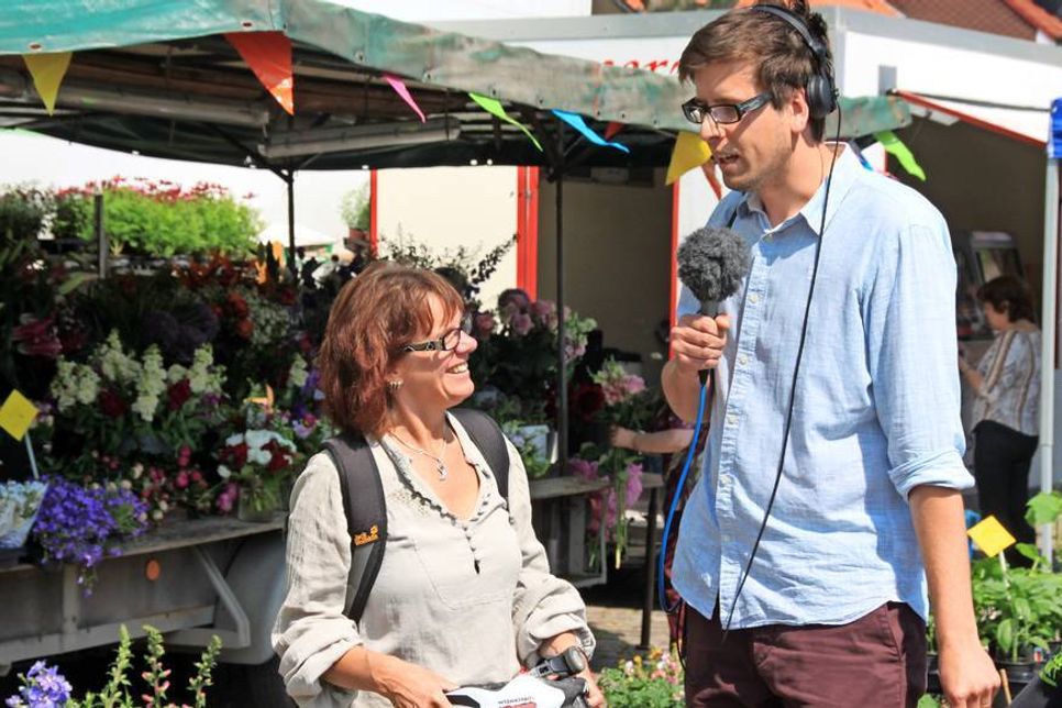 Der NDR Welle Nord zu Besuch auf dem zweitgrößten Marktplatz Schleswig-Holsteins.