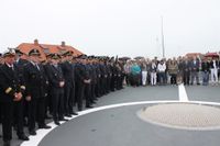 Das neue Einsatzschiff verfügt sogar über einen Hubschrauber-Landeplatz.