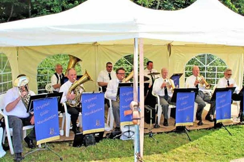 Die „Original Gilde Musikanten“ spielen auf