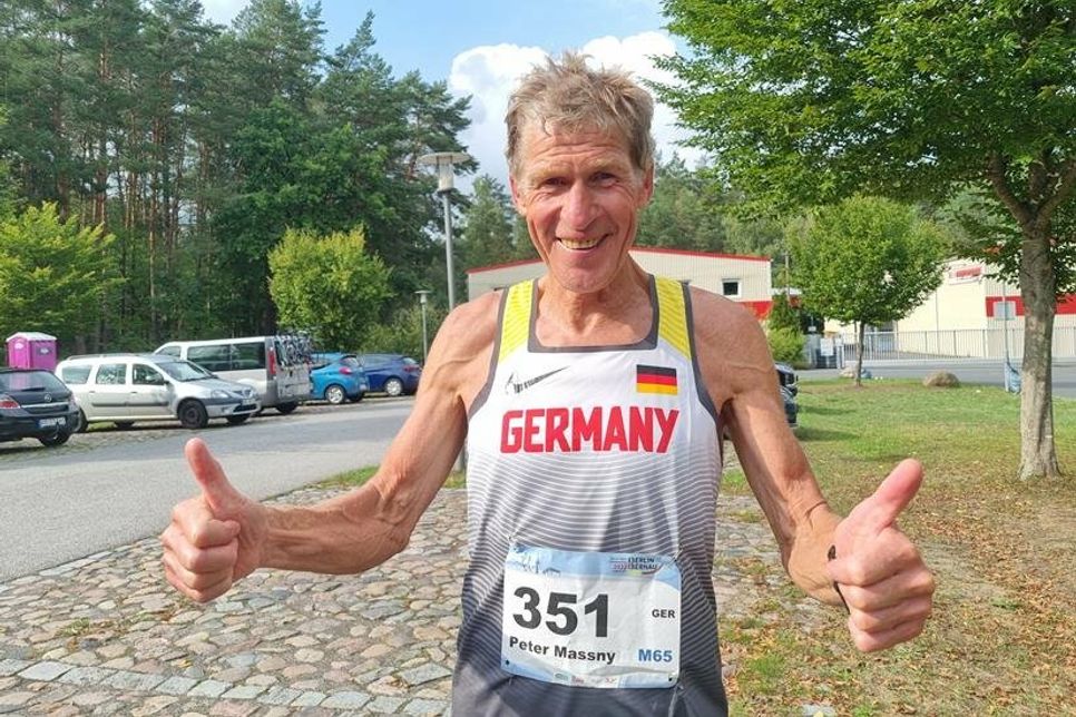 Neustädter Läufer Peter Massny.