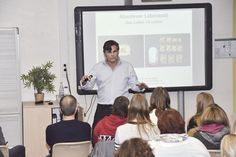Prof. Dr. Morten Schütt war Gast beim „GGS-Strand Forum“ und hielt einen interessanten Vortrag zum Thema „Abenteuer Lebensstil“.