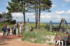 Im Jahr 2011 wurde die neu gestaltete Promenade an der Dünenmeile feierlich eingeweiht.