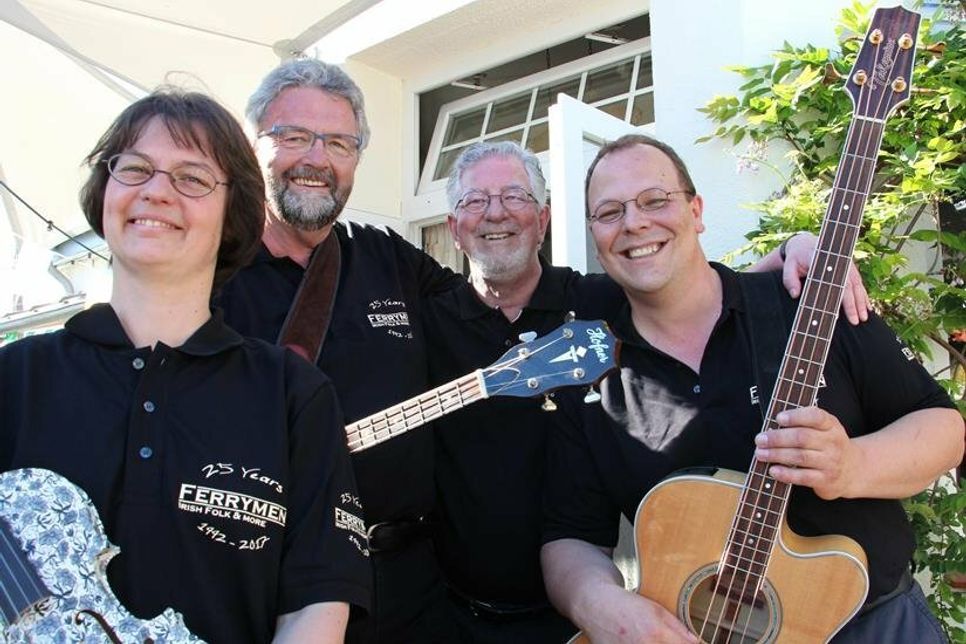 Die Gruppe Ferrymen.