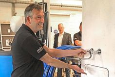 Klaus-Dieter Will freut sich über die Unterstützung seines Arbeitgebers.