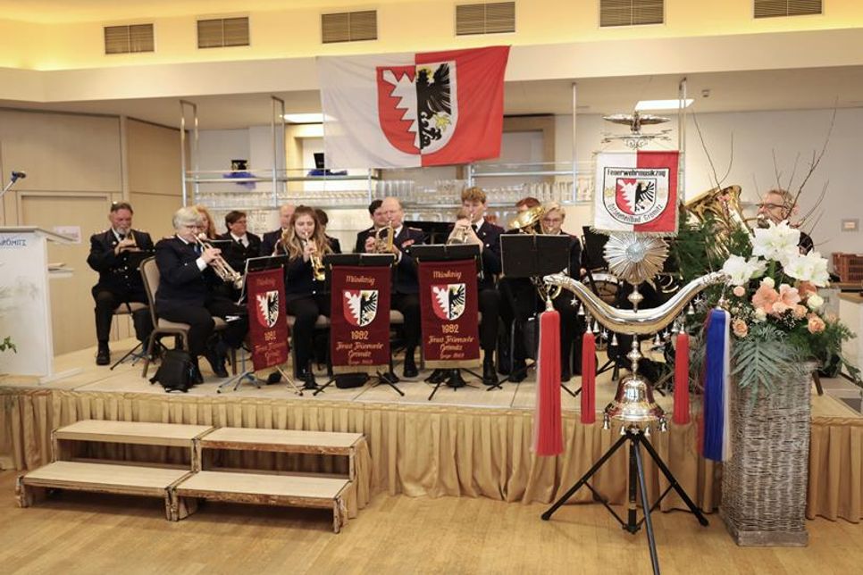 Der Feuerwehrmusikzug Grömitz.