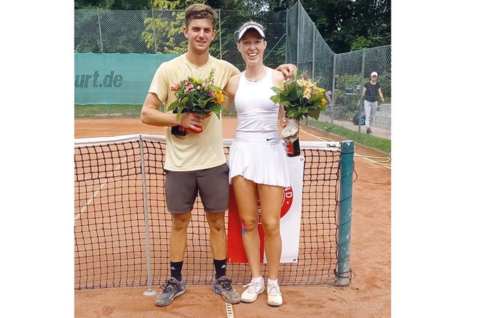 Die Titelverteidiger: Damon Kesaris bei den Herren und Georgina Groth bei den Damen.