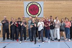 Die Teilnehmenden des Selbstverteidigungskurses.