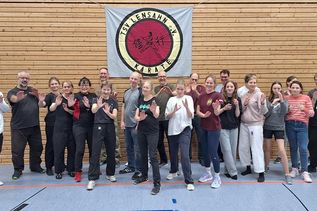 Die Teilnehmenden des Selbstverteidigungskurses.