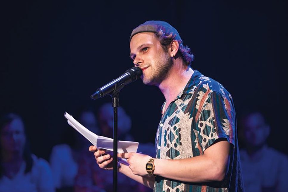 Der bekannte Poetry Slammer Tim Jürgensen ist am Sonntag mit von der Partie.