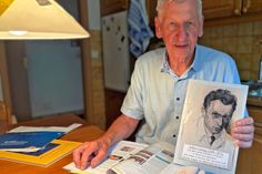 Andreas Borchert hat das ganze Jahr 2023 zu Arthur Götting geforscht und unter anderem dieses Selbstporträt des Künstlers aufgetan.