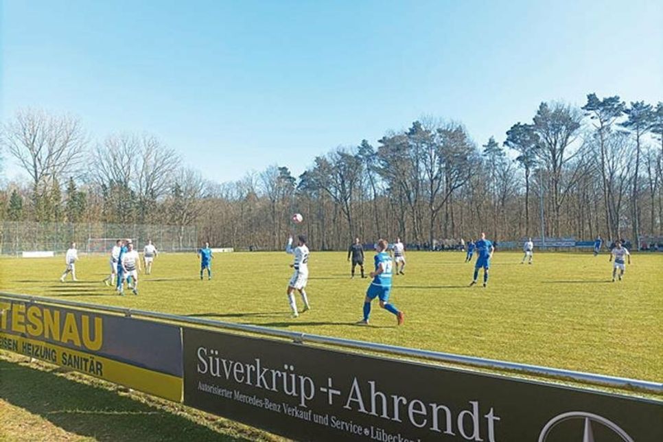 Die Reinfelder domierten vor allem die erste Halbzeit.