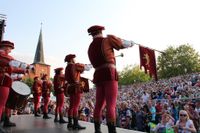 Neustadt feiert das 30. europäische folklore festival.