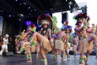 Neustadt feiert das 30. europäische folklore festival.