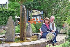 Rita und Jan Eskildsen öffnen am kommenden Wochenende ihren Garten in der Malenter Voßstraße 6.