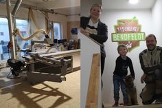 Der neue Standort bietet eine riesige Fläche für die Werkstatt von Familie Bendfeldt.