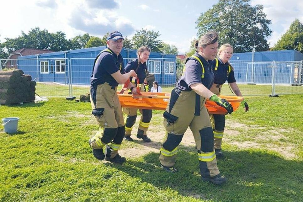 Voller Einsatz: In neun Disziplinen mussten sich die teilnehmenden Teams beweisen.
