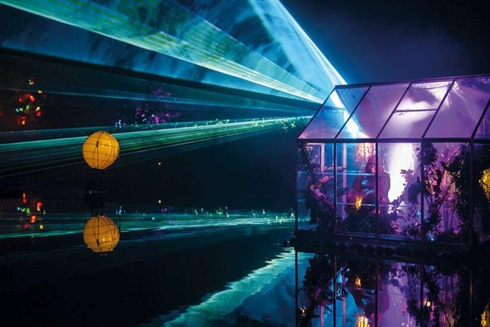 Von Donnerstag bis Samstag findet das Lichterfest mit abendlichen Lasershows im Godewindpark in Travemünde statt.