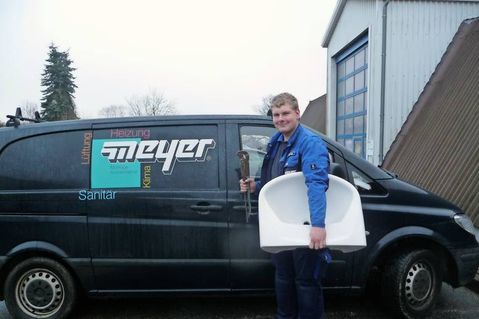 Nico Karting, Auszubildender im 3. Lehrjahr.