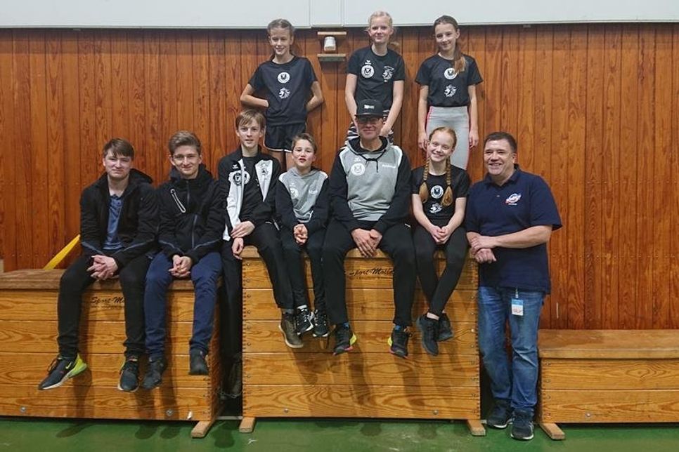 Leichtathleten des TSV Neustadt.