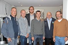 Michael Prus (Mitte) wurde aus dem Kreis der Qualifizierung verabschiedet.
