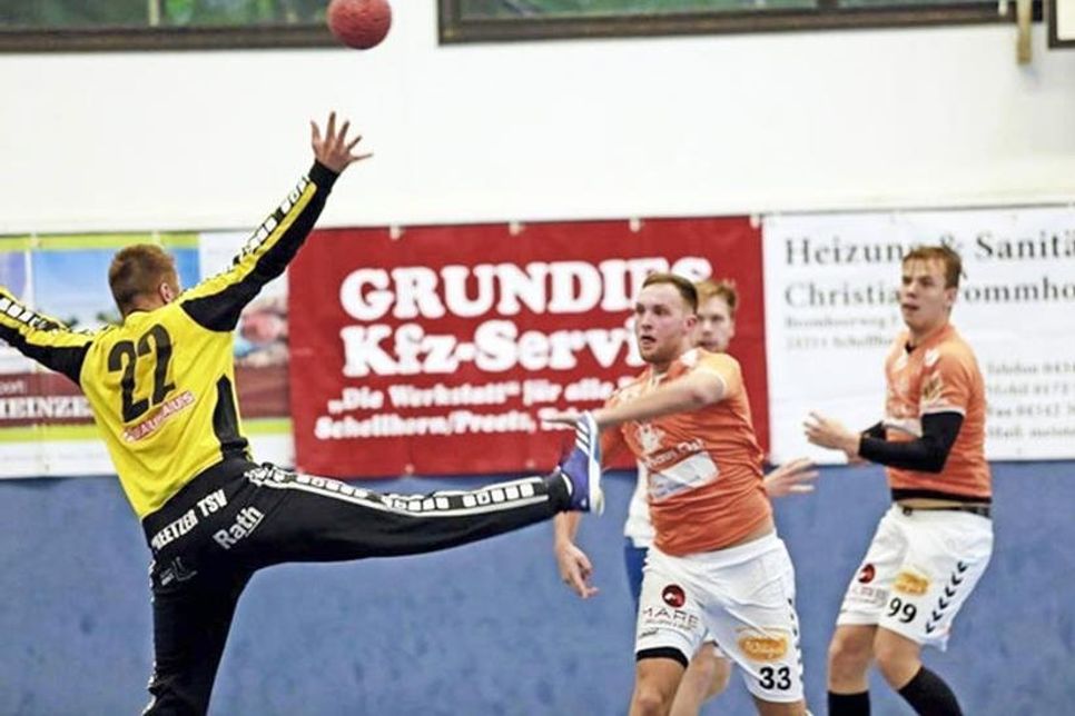 Die PTSV Abwehr in Aktion