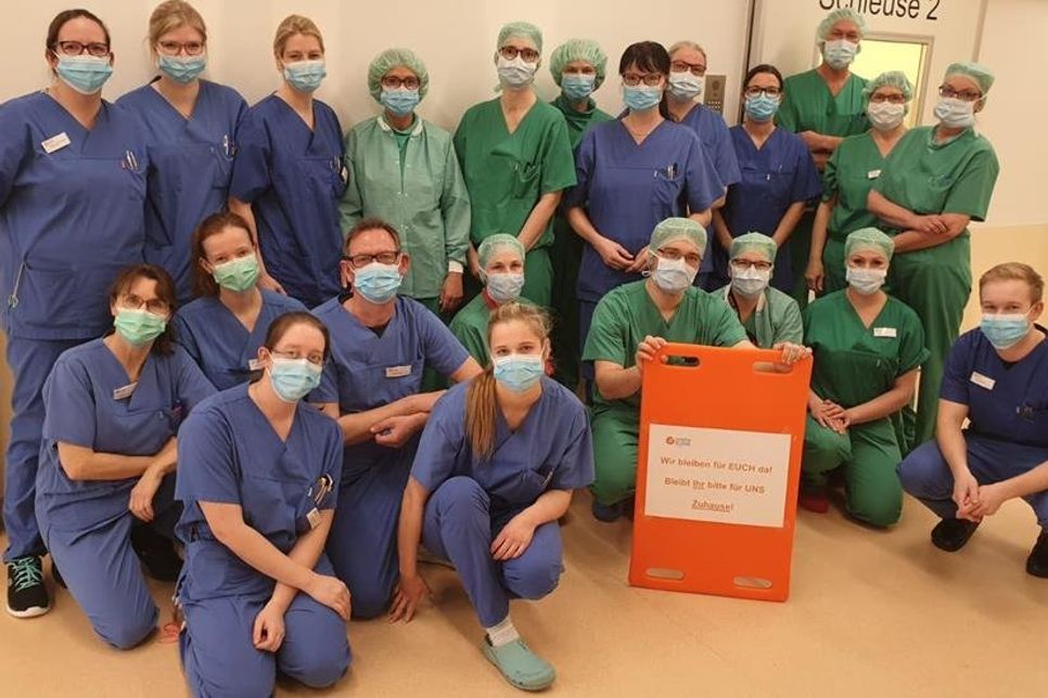 Mitarbeiter der Schön Klinik richten dringenden Appell an alle.