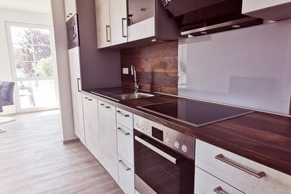 Die „Kabinen“ sind komplett unterschiedlich gestaltet.