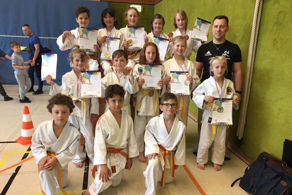 NLC U12 Judokas.