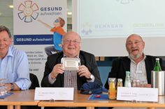 Dr. Norbert Blüm im August 2016 bei der Vorstellung des Präventionsprojektes in der Ostseeklinik.