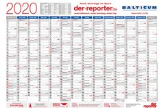 der reporter Wandkalender 2020.