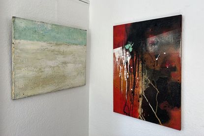 In der Ausstellung werden knapp 40 Bilder von Sonja Knoop gezeigt.